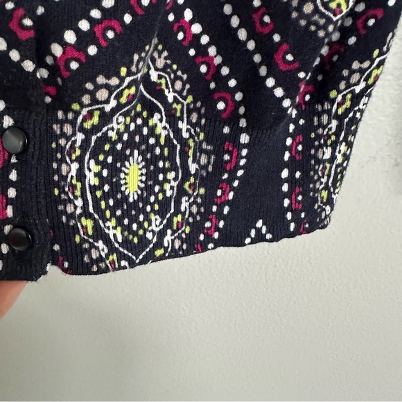 Crown & Ivy Medallions Button Cardigan - Picture 3 of 7